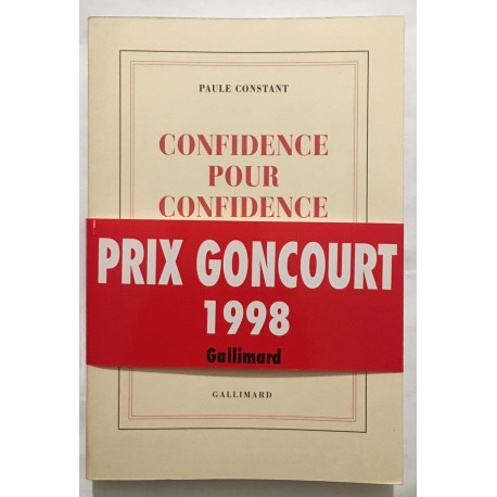Confidence pour confidence
