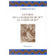Lettres De La Marquise De M*** Au Comte De R***