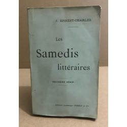 Les samedies littéraires / deuxieme série