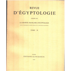 Revue d'égyptologie publiée par la société française d'égyptologie...
