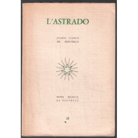 Revue l'astrado n° 10 (revue bilingue provencal)