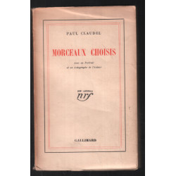 Morceaux choisis ( avec un portrait-autographe)