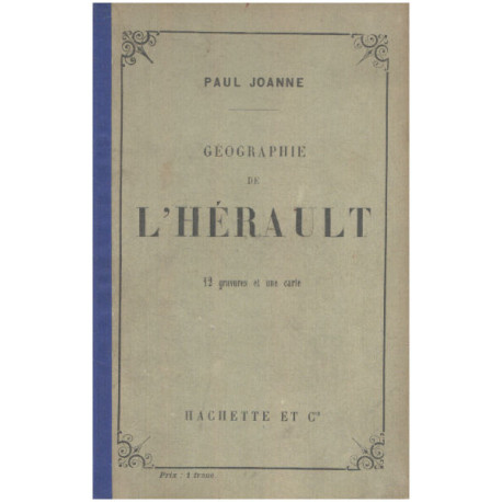 Geographie de l'herault / 12 gravures et une carte