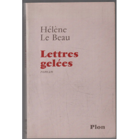 Lettres gelées