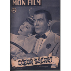 Coeur secret / revue mon film n° 209 claudette colbert walter pidgeon