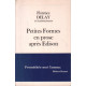 Petites formes en prose après Edison