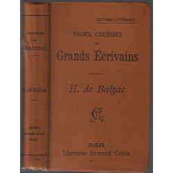 Pages choisies des grands écrivains
