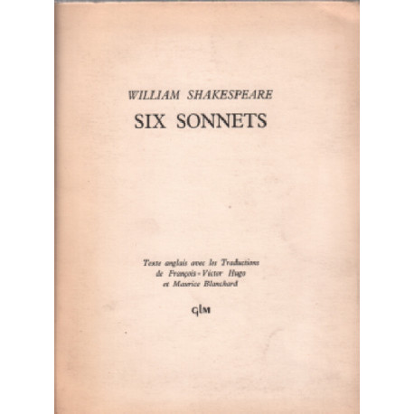 Six sonnets
