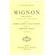 Mignon/ opera comique
