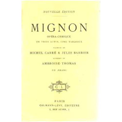 Mignon/ opera comique