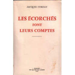 Les écorchés font leurs comptes