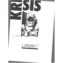 Revue krisis n° 12 / l'argent