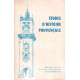 Études d'histoire Provencale