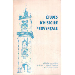 Études d'histoire Provencale