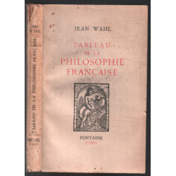 Tableau de la philosophie francaise