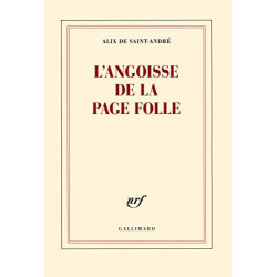 L'angoisse de la page folle