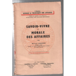 Savoir vivre et morale des affaires