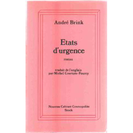 Etats d'urgence