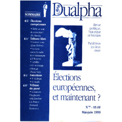 Revue politique historique et litteraire -dualpha n° 7 / elections...
