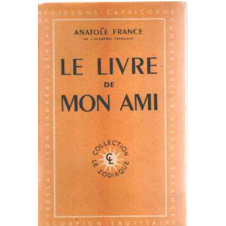 Le livre de mon ami