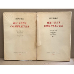 Oeuvres completes / tome VIII / volume VIII / memoires d'un...