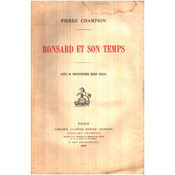 Ronsard et son temps / 24 phototypies hors texte