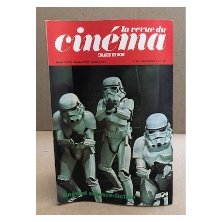 La revue du cinema image et son n° 319