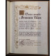 Oeuvre complète de Francois Villon