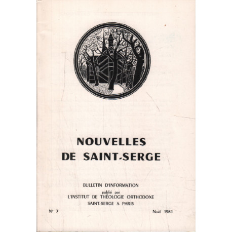 Nouvelles de saint-serge n° 7