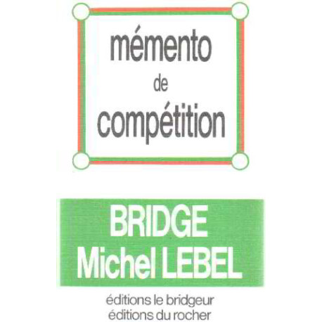 Mémento de compétition