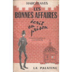 Les bonnes affaires ecrit en prison