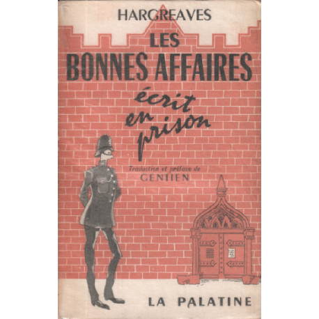 Les bonnes affaires ecrit en prison