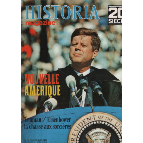 20 eme siècle / historia magazine n° 184 nouvelle amérique