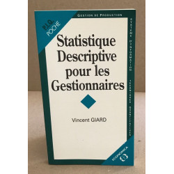 Statistique descriptive pour les gestionnaires