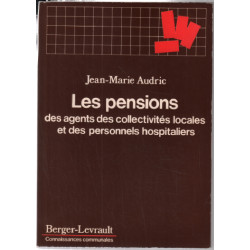 Les Pensions des agents des collectivités locales et des...