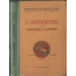 L'antiquité : orient grèce et rome ( classe de 6e )