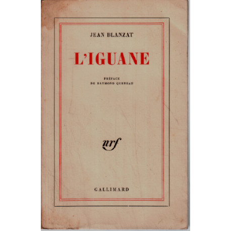 L'iguane / préface de raymond queneau