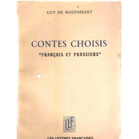 Contes choisis francais et prussiens