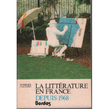 La littérature en france depuis 1968