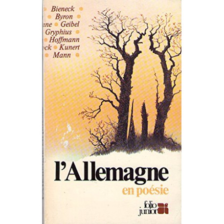 L'Allemagne en poésie