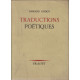 Traductions poétiques