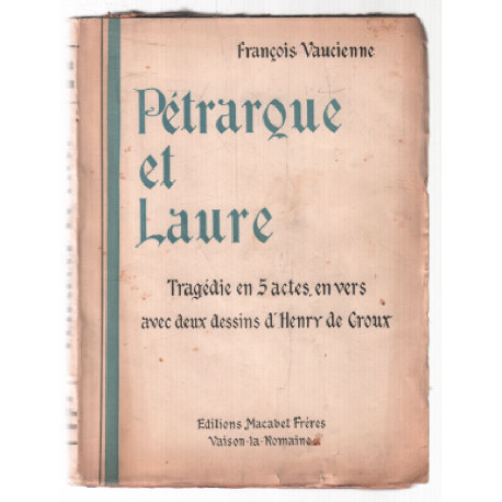 Pétrarque et laure