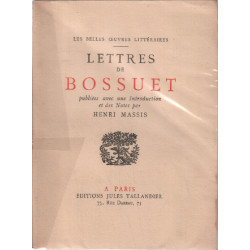 Lettres de bossuet publiées avec une introduction et des notes par...