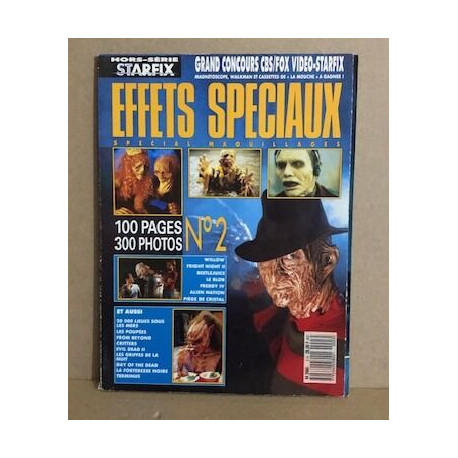 Hors serie starfix n° 2 / effets speciaux special maquillage