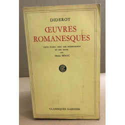 Oeuvres romanesques / texte établi avec une présentation et des...