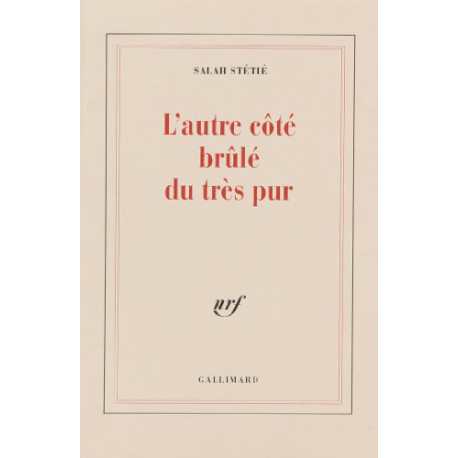 L'Autre côté brûlé du très pur