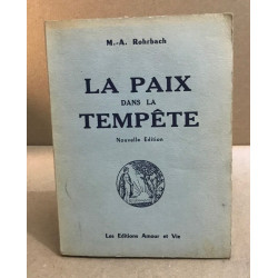 La paix dans la tempête