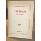 L'effraie et autres poésies