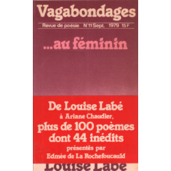 Revue de poesie vagabondanges n° 11 / de louise labé a ariane...