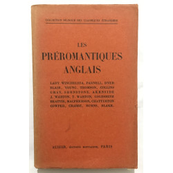 Préromantiques Anglais (français et anglais en regard)
